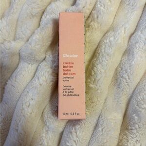 BRAND NEW IN BOX glossier cookie butter balm dotcom!